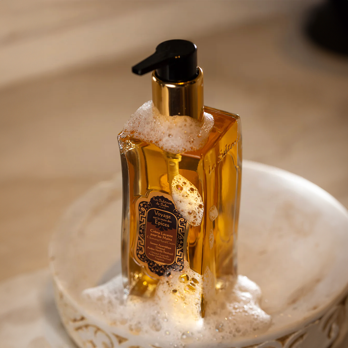 La Sultane De Saba Spice Ayurvedic Amber Vanilla Patchouli Hand Soap
