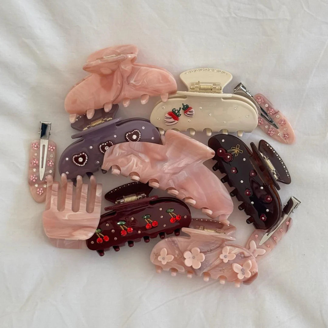 Emi Jay Sweetheart Clip Pink Chantilly Angel