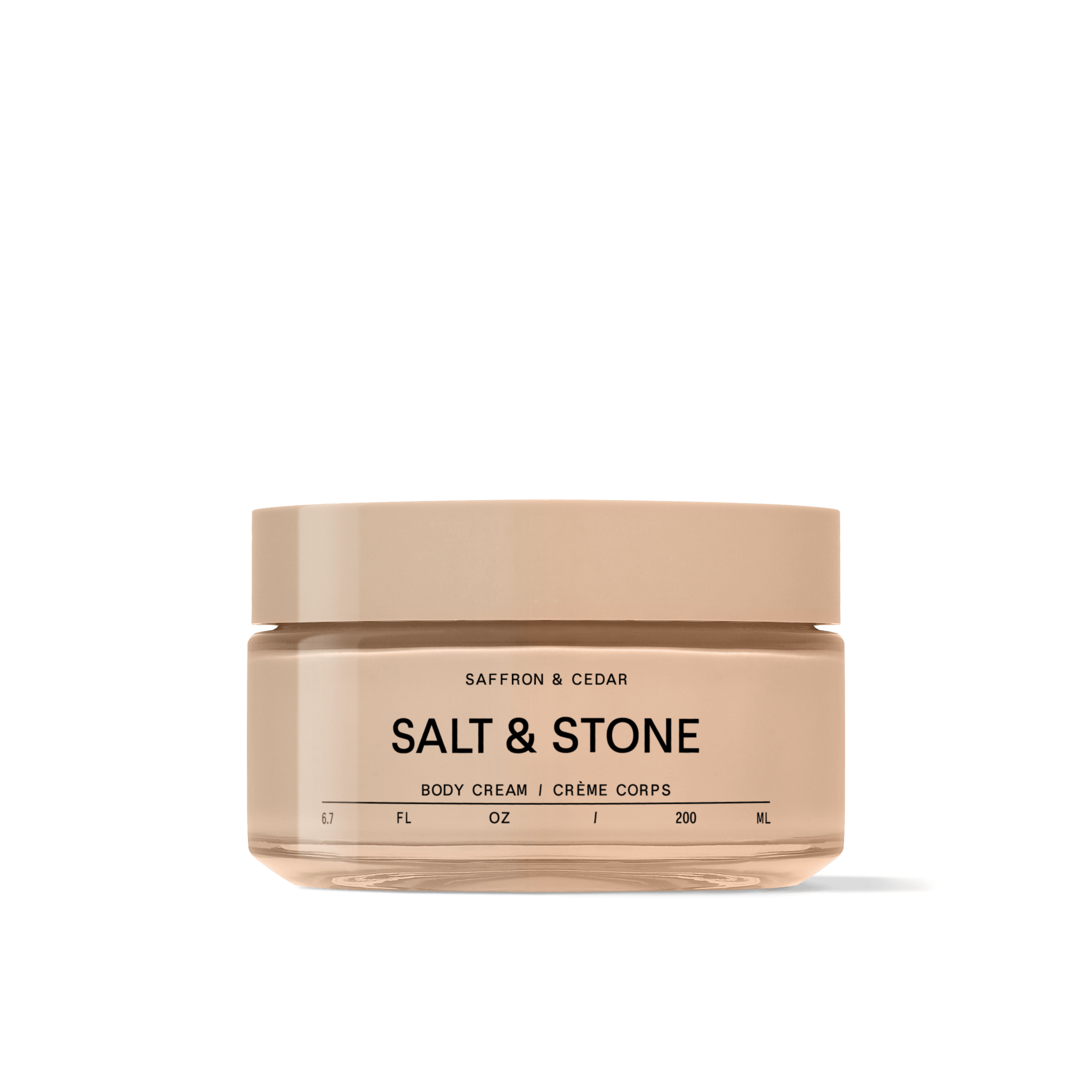 Salt & Stone Body Cream - Saffron & Cedar