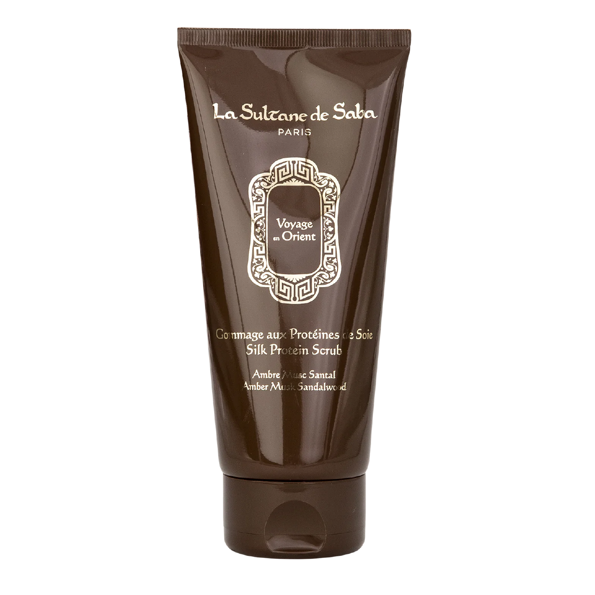 La Sultane de Saba Orient Amber Musk Sandalwood Silk Protein Scrub