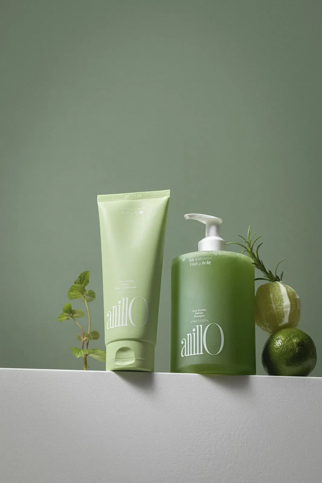 anillO Lime Sunday Refresh Hair Conditioner
