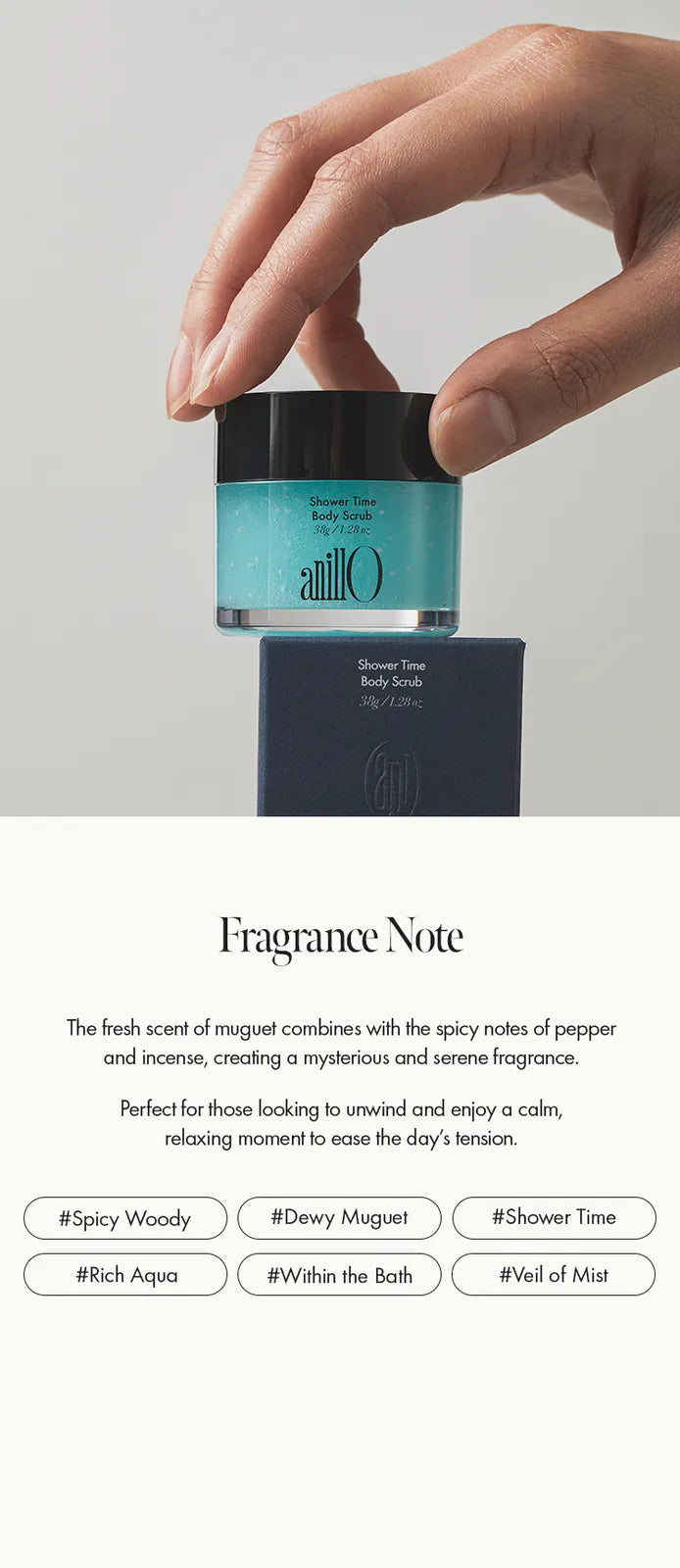 anillO Shower Time Body Scrub