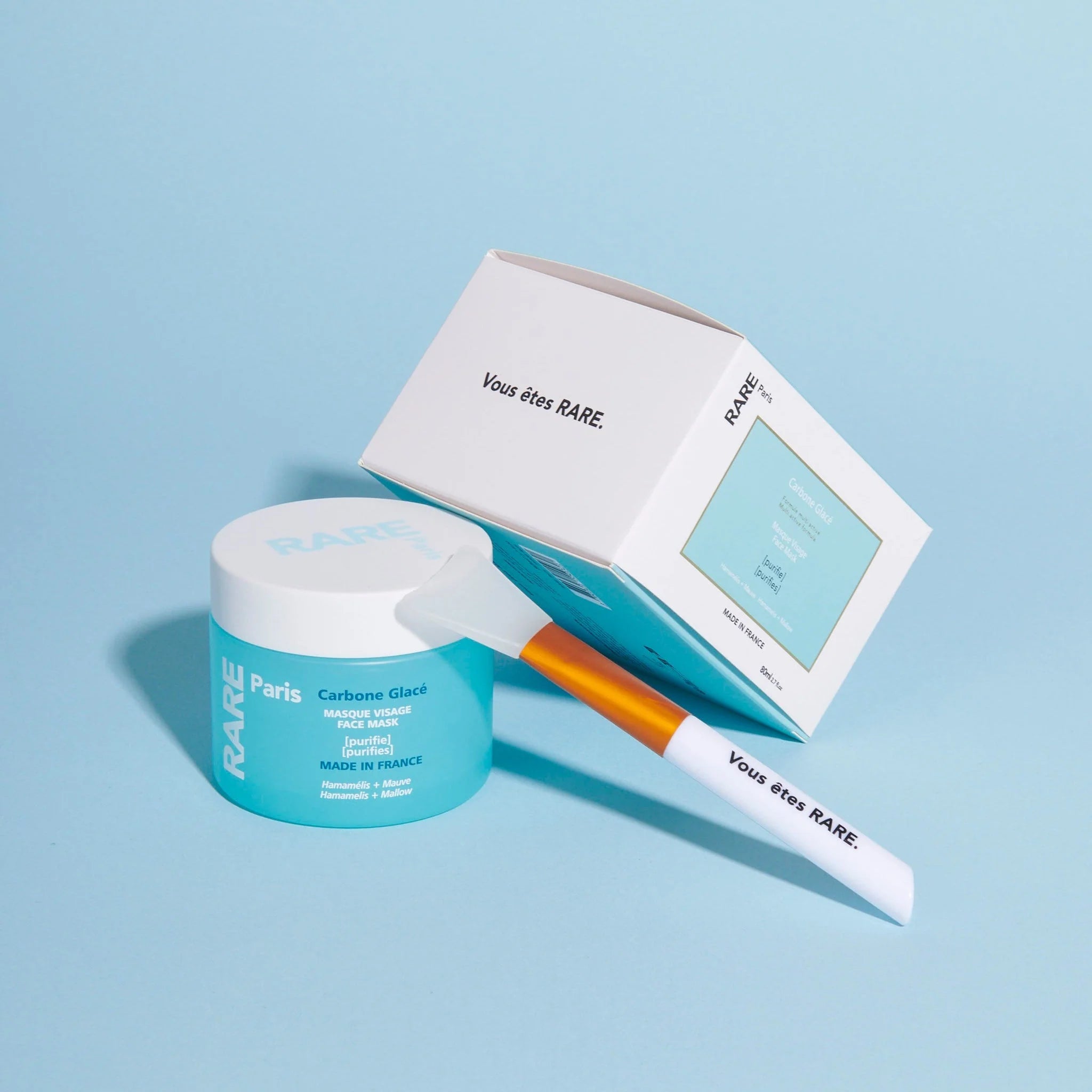 Rare Paris Carbone Glacé Washable Purifying Face Mask